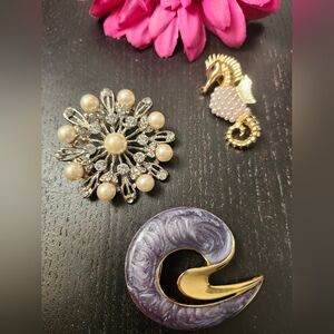 Vintage Brooch Set